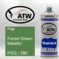 Preview: Fiat, Forest Green Metallic, PGQ / 390: 400ml Sprühdose, von ATW Autoteile West.